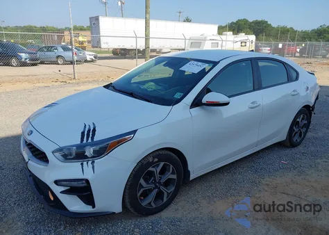 2020 Kia Forte Lxs from USA, damaged, VIN 3KPF24ADXLE195985